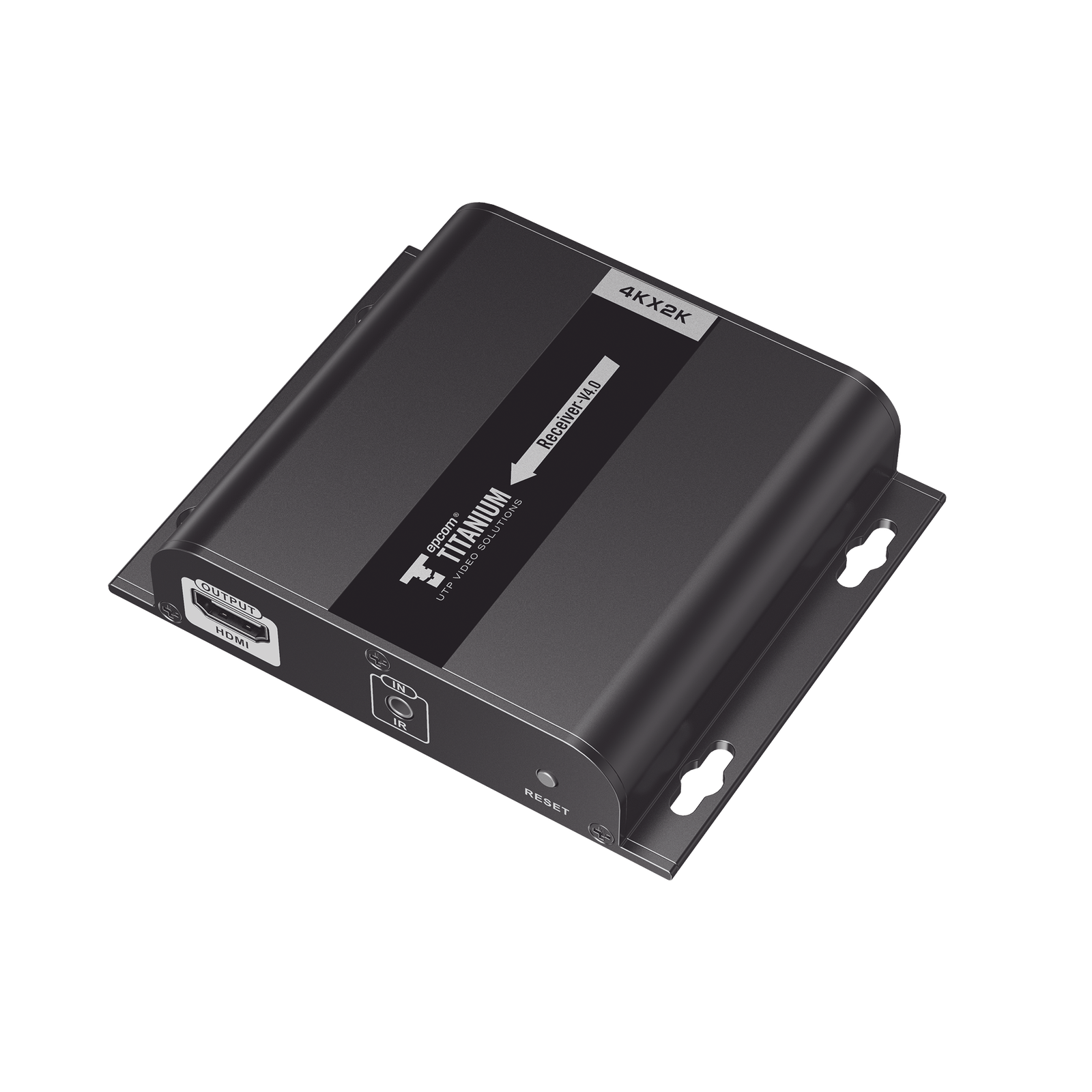 Receptor Compatible para Kits TT683-4.0 / Resolución 4K@30Hz / Cat 5e/6 / Distancia de 120 m / Control IR / Soporta HDbitT/ Compatible con Switch Gigabit.