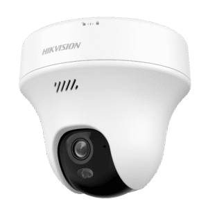 Turret PT IP 3 Megapixel (2K) Megapixel / Lente 2.8 mm / Dual Light (10 mts IR + 10 mts Luz Blanca) / Wi-Fi 6 / Interior / ACUSENSE / dWDR  / H.265 / Audio Bidireccional (Micrófono y Bocina) / 5 VCD