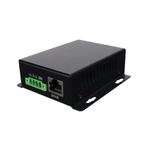 Inyector PoE Industrial / Ideal para Aplicaciones Solares / Entrada 9-42 Vcc / Salida PoE 48V / Conexión plug and play / Ideales para Conectar Cámaras PoE