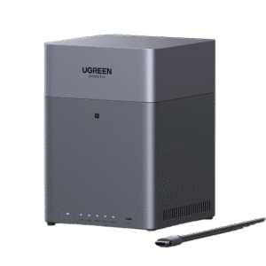 NAS UGREEN NASync DH4300PLUS  / 4 Bahías SATA / Procesador RK3588C 8 GB RAM / 2.5GbE Puerto / HDMI 4K / USB 3.2 Type-C / RAID 0/1/5/6/10 / Acceso Remoto UGREENlink