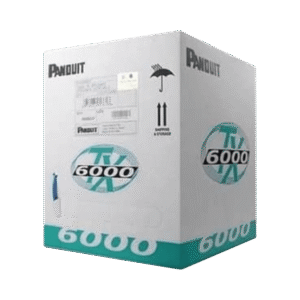 Bobina de Cable UTP 305 Metros (1000 Pies) de Cobre, TX6000™ PanNet, Reelex, Blanco, Categoría 6 Mejorado (23 AWG), LSZH (Bajo Humo, Cero Halógenos), de 4 Pares