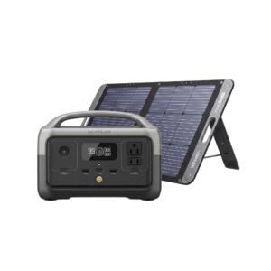Estación de Energía Portátil / 256 Wh LFP / Inversor Onda Sinusoidal Pura 300 W / Panel Solar 200 W / USB-C 60 W / IP67 / Wi-Fi